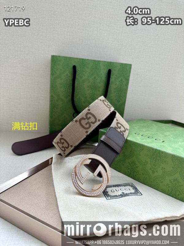 Replica Gucci belt 40mmX95-125cm 8L116