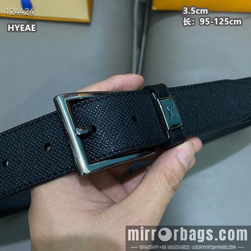 Replica LV belt 35mmX95-125cm 8L27
