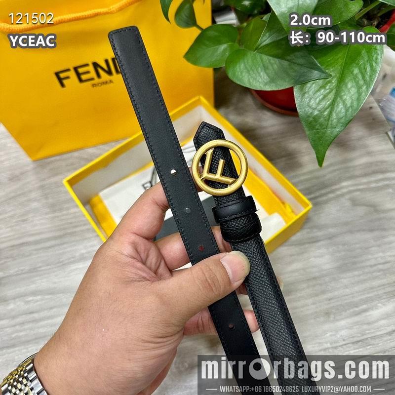 Replica Fendi belt 20mmX90-110cm 8L17