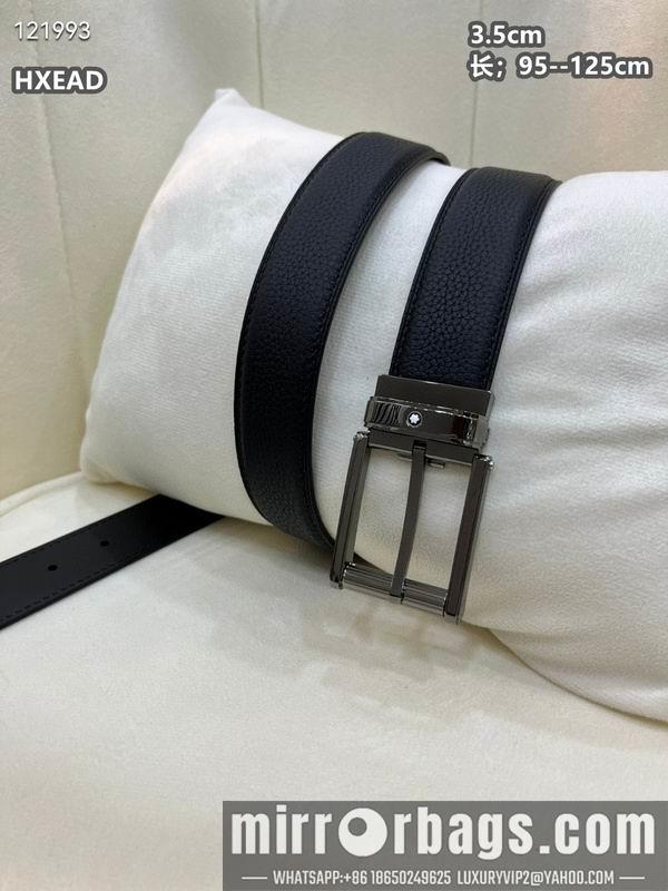 Replica Montblanc belt 35mmX95-125cm 8L04