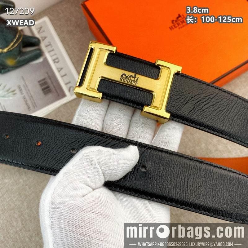 Replica Hermes belt 38mmX100-125cm 8L52