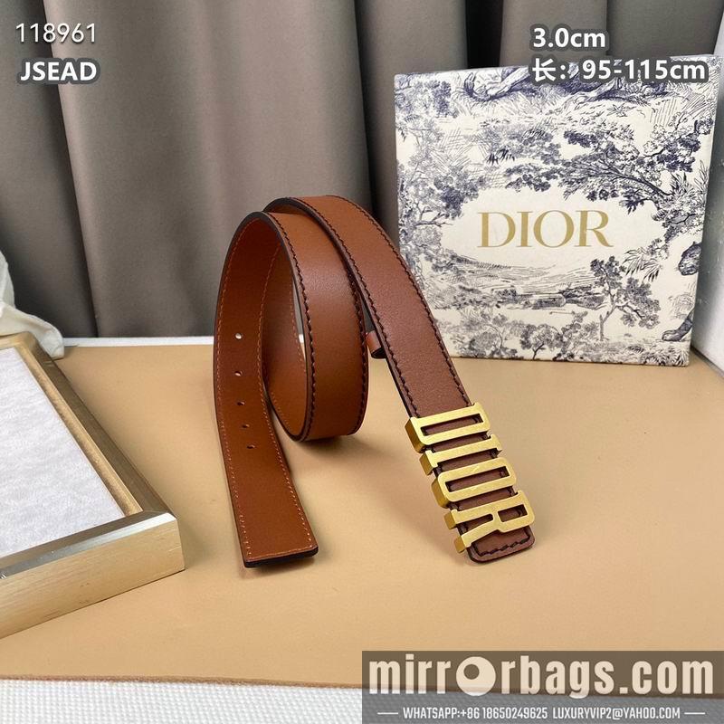 Replica Dior belt 30mmX95-115cm 8L040804