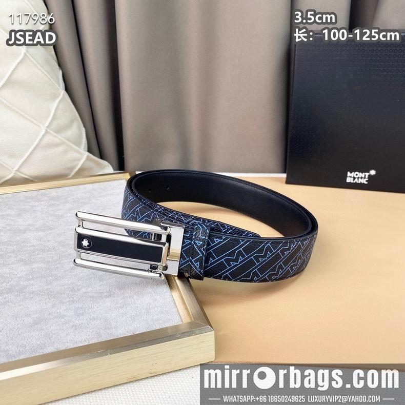 Replica Montblanc belt 35mmX100-125cm 8L12