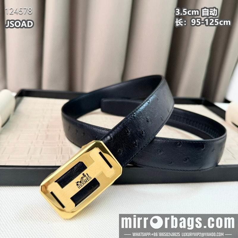 Replica Hermes belt 35mmX95-125cm 8L10