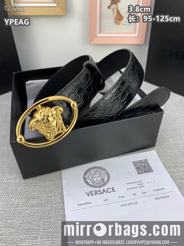 Replica Versace belt 38mmX95-125cm 8L08
