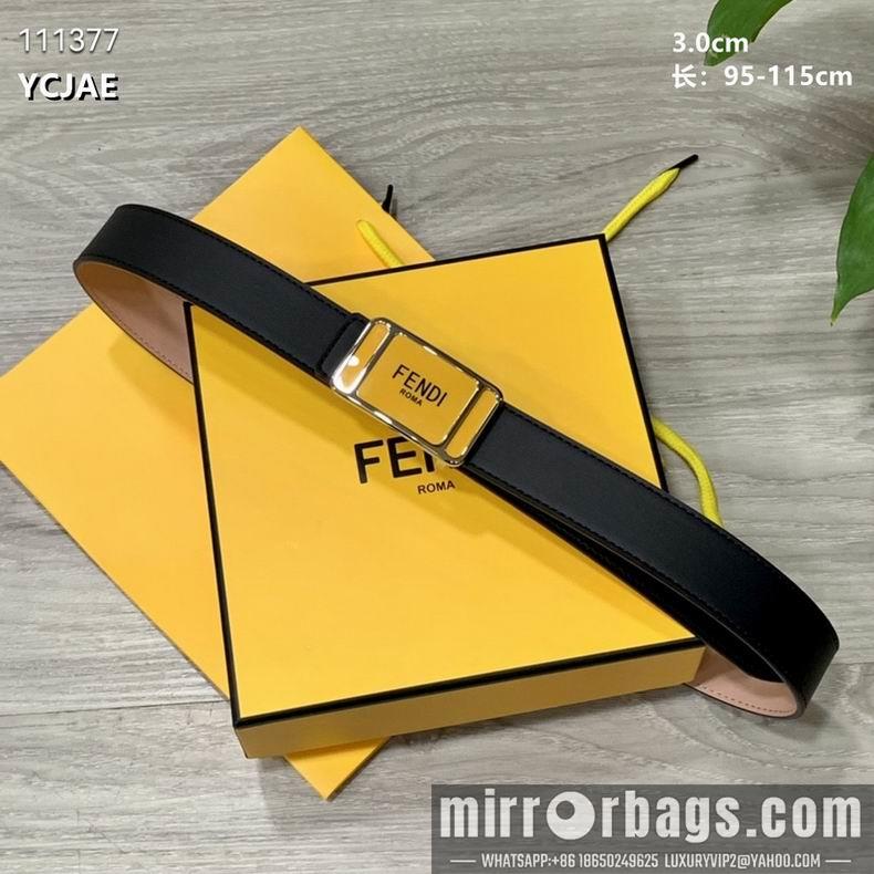 Replica Fendi Belt 30mmX95-115cm 8L05