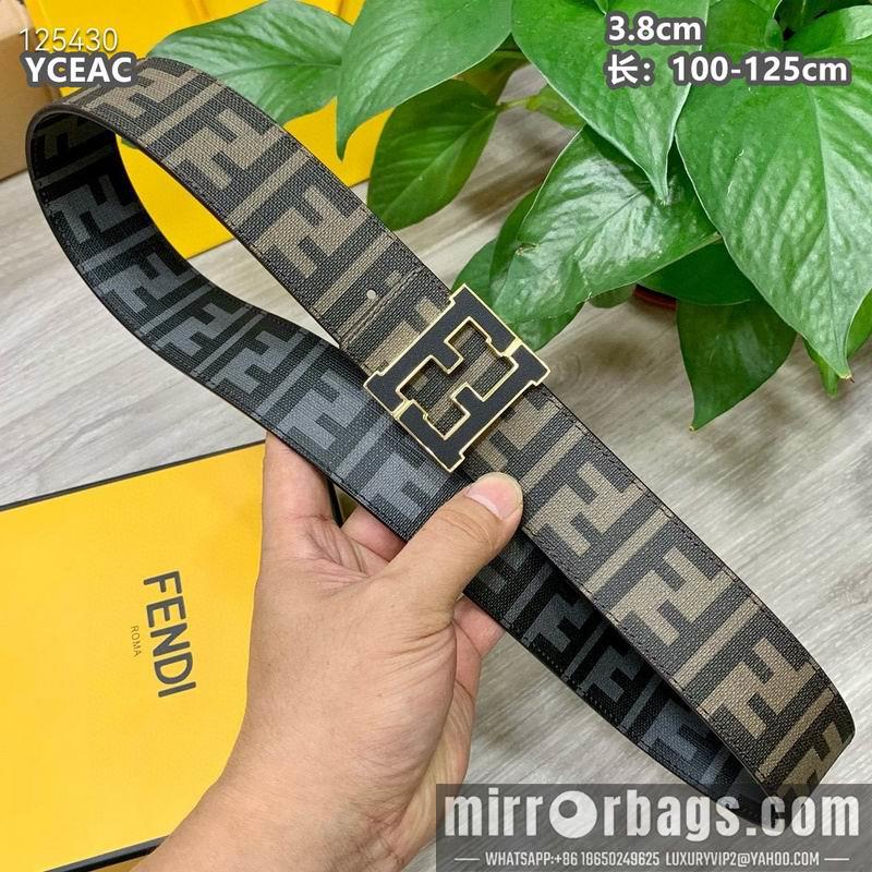 Replica Fendi belt 38mmX100-125cm  8L23