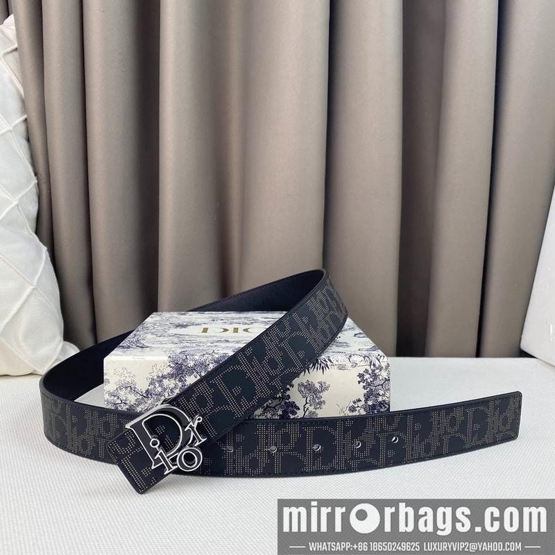 Replica Dior belt 35mmX95-135cm 7D25