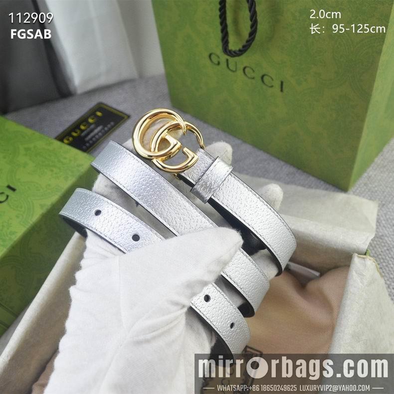 Replica Gucci belt 20mmX95-125cm 8L02