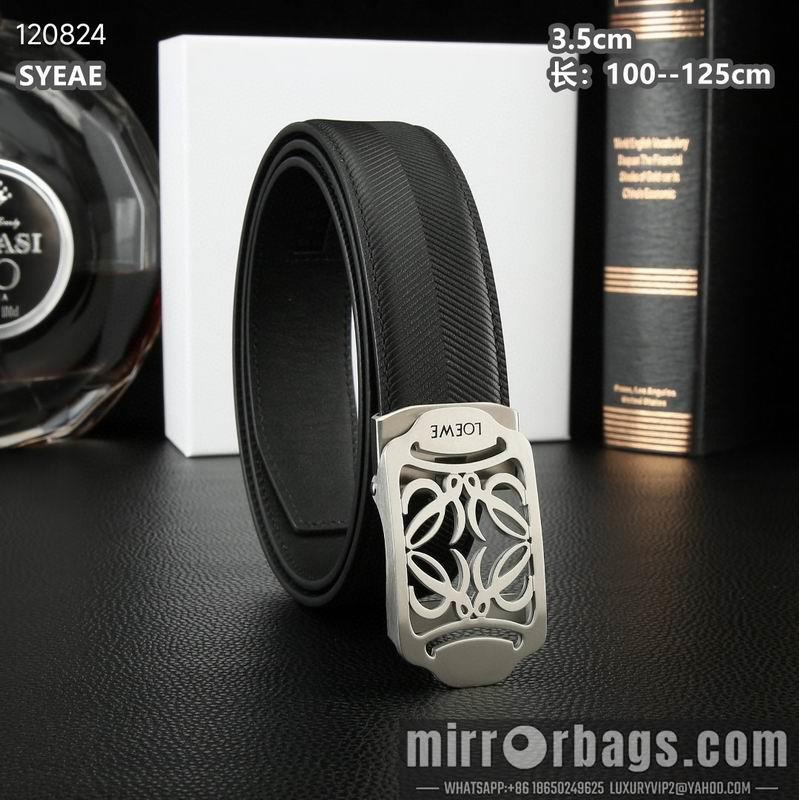 Replica Loewe belt 自动带 35mmX100-125cm 8L072001