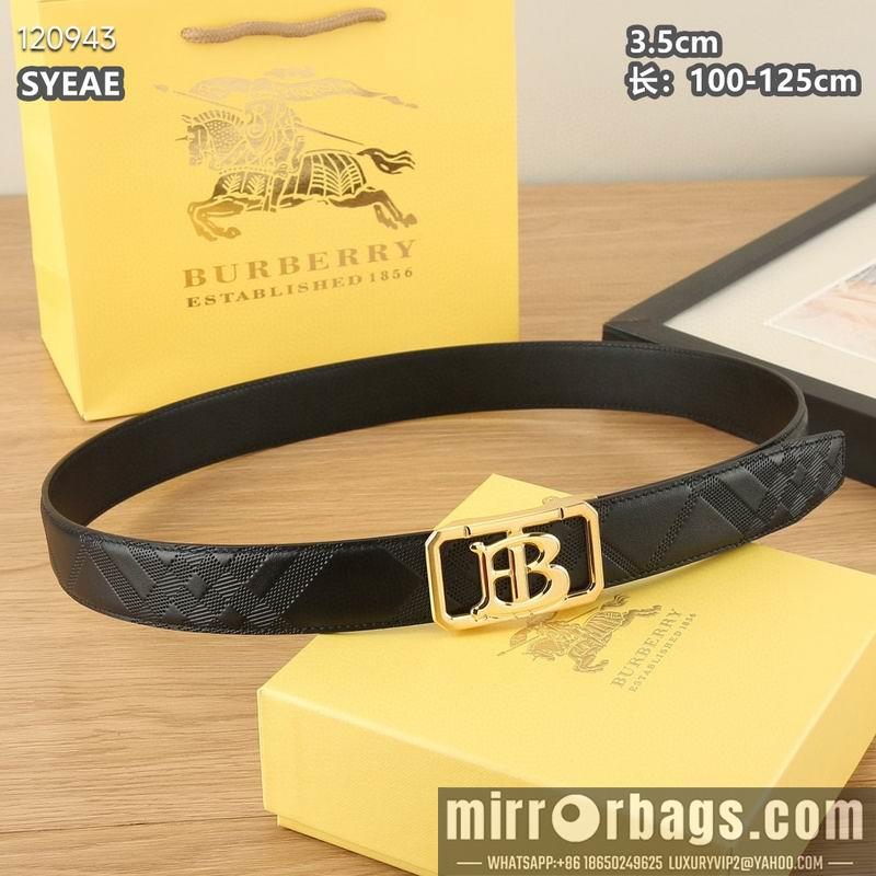 Replica Burberry belt 35mmX100-125cm 8L84