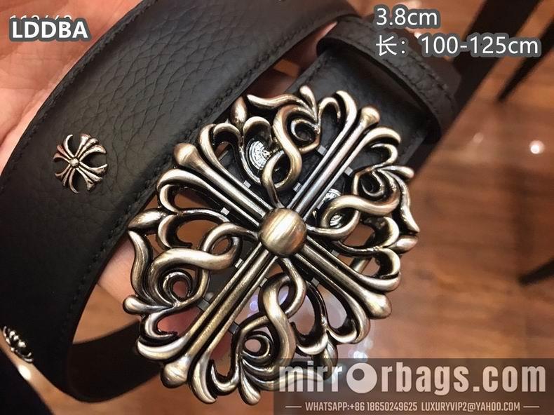 Replica Chrome Hearts belt 38mmX100-125cm 8L05