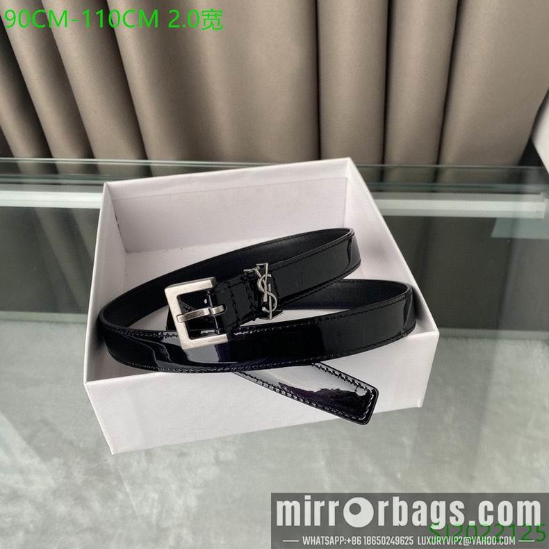 Replica YSL Belt 20mmX90-110cm 7D02