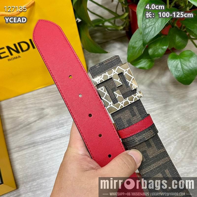 Replica Fendi belt 40mmX100-125cm 8L134