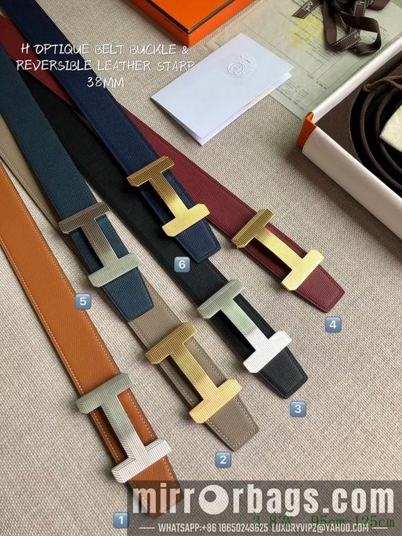 Replica Hermes Belt 38mmX95-125cm 7D89