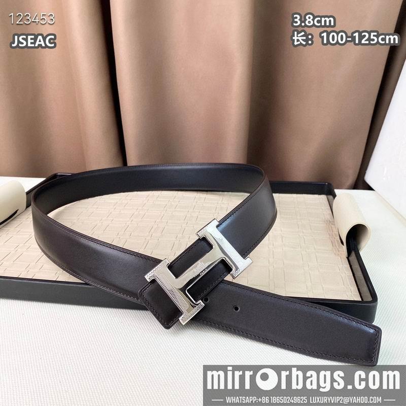 Replica Hermes belt 38mmX100-125cm 8L17