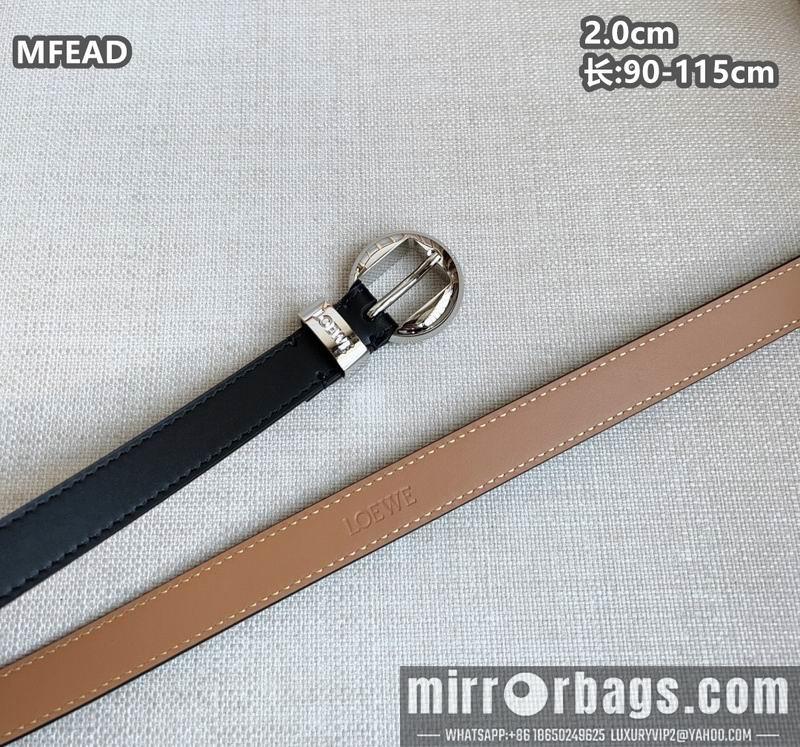 Replica Loewe belt 20mmX90-115cm 8L05