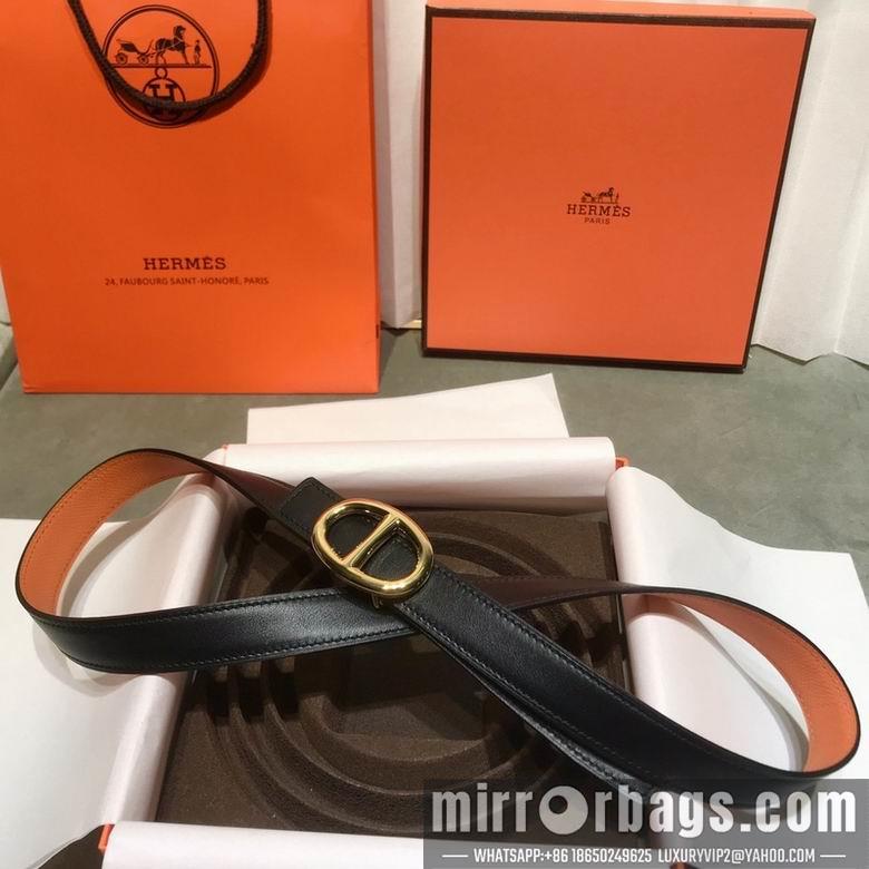 Replica Hermes Belt 24mmX95-110cm 7D17