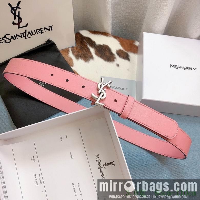 Replica YSL Belt 30mmX95-110cm 7D01