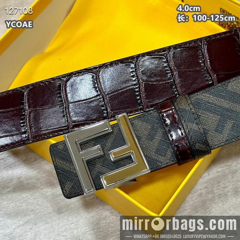 Replica Fendi belt 40mmX100-125cm 8L136