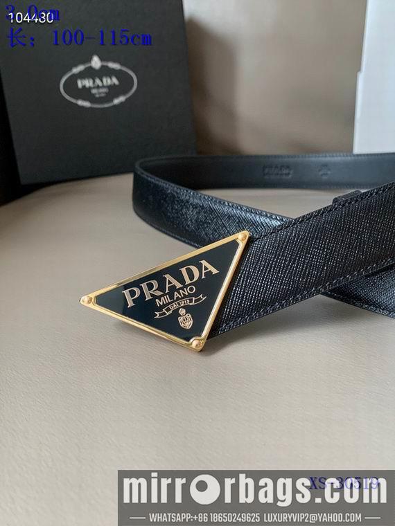 Replica Prada 皮带 3.0X95-110CM 8L7D