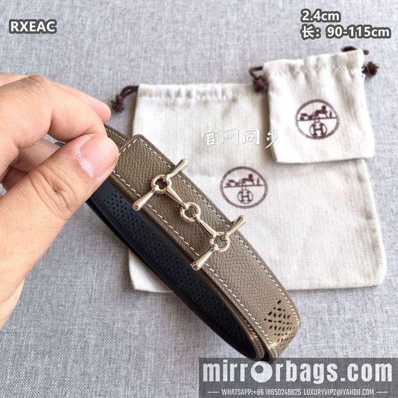 Replica Hermes belt 24mmX90-115cm 8L07