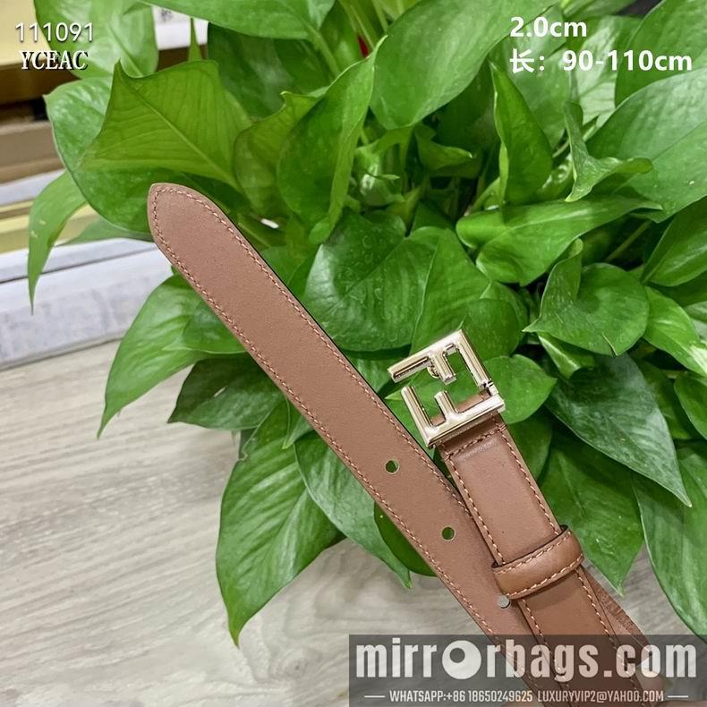 Replica Fendi Belt 20mmX90-110cm 8L01