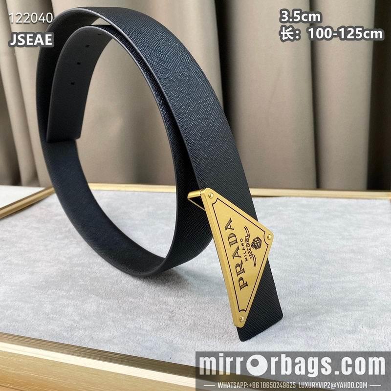 Replica Prada belt 35mmX100-125cm 8L43