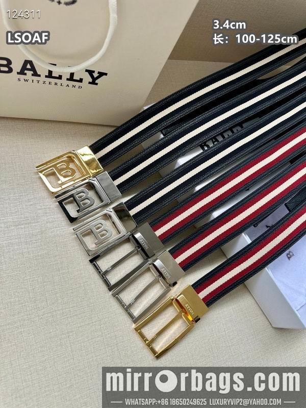Replica Bally belt 34mmX100-125cm 8L08