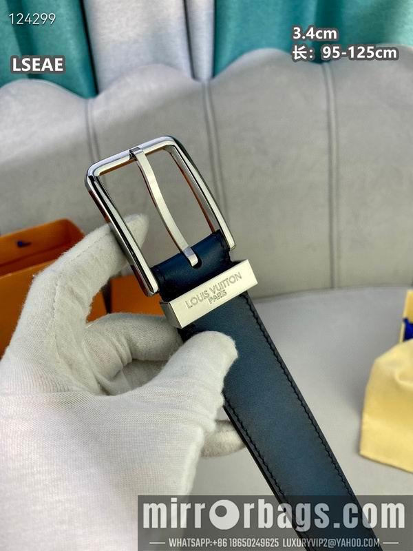 Replica LV belt 34mmX95-125cm 8L26