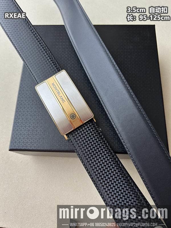 Replica Montlanc belt 35mmX100-125cm 8L80