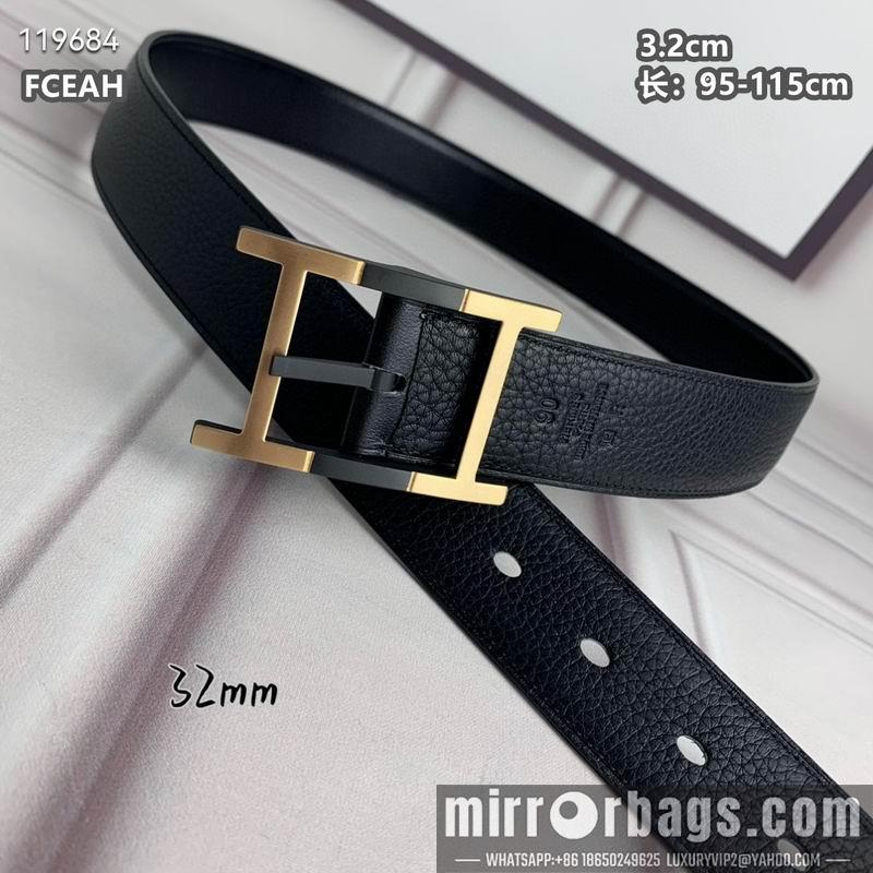Replica Hermes belt 32mmX95-125cm 8L040803