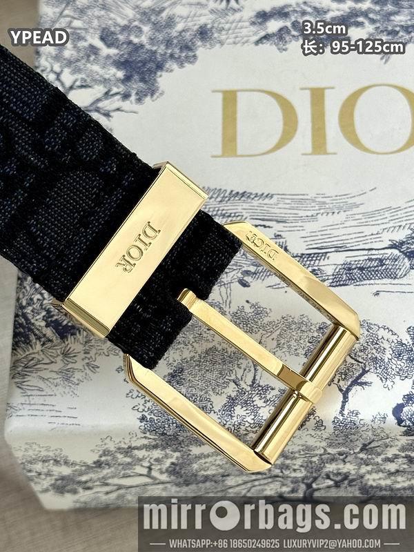 Replica Dior belt 35mmX95-125cm 8L38