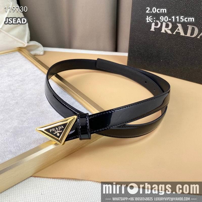 Replica Prada belt 20mmX90-115cm 8L040801