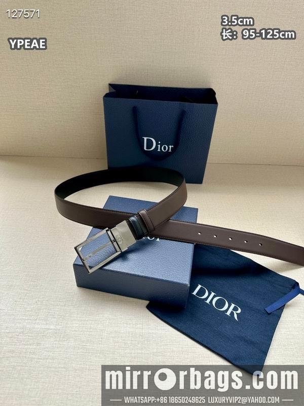 Replica Dior belt 35mmX95-125cm 8L32