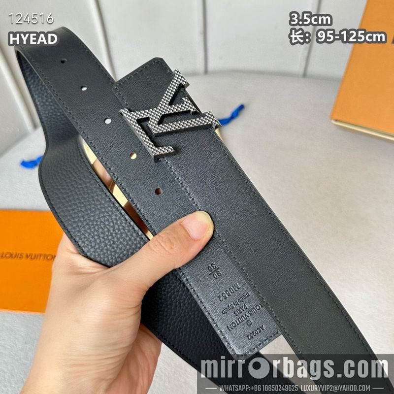 Replica LV belt 35mmX95-125cm 8L10