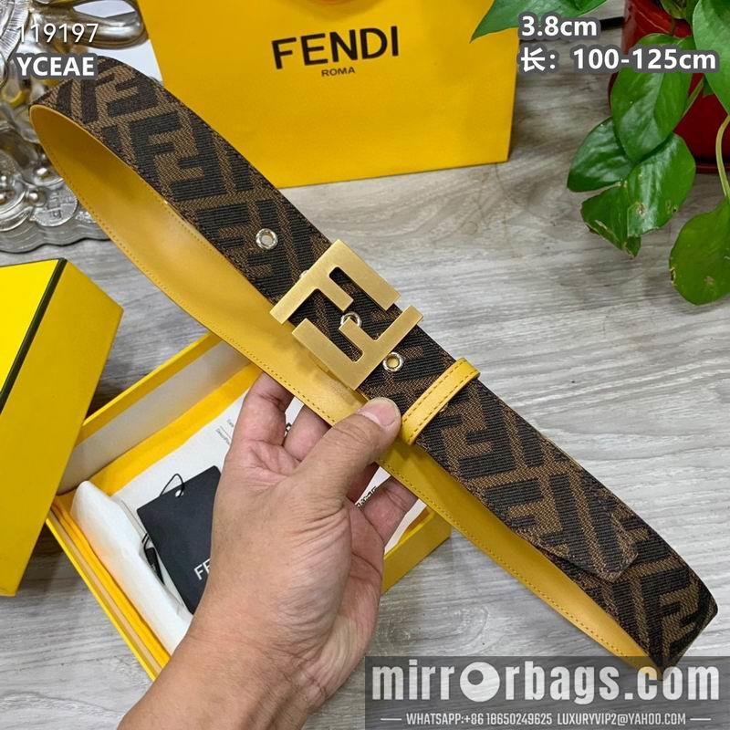 Replica Fendi belt 38mmX100-125cm 8L08
