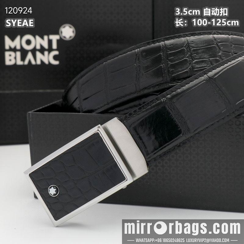 Replica Montblanc belt 自动扣 35mmX100-125cm 8L072011