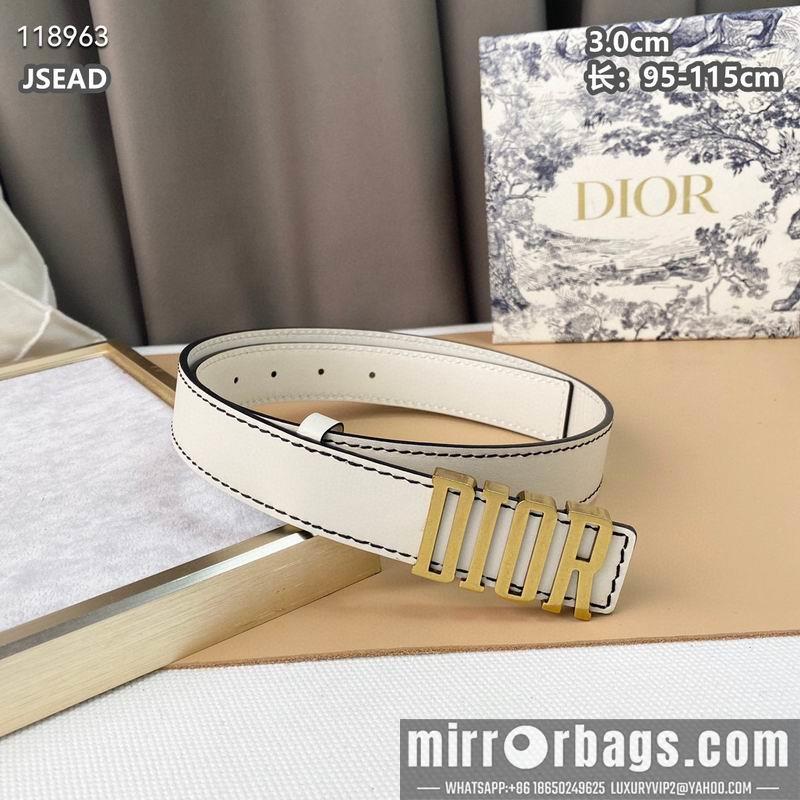 Replica Dior belt 30mmX95-115cm 8L040804
