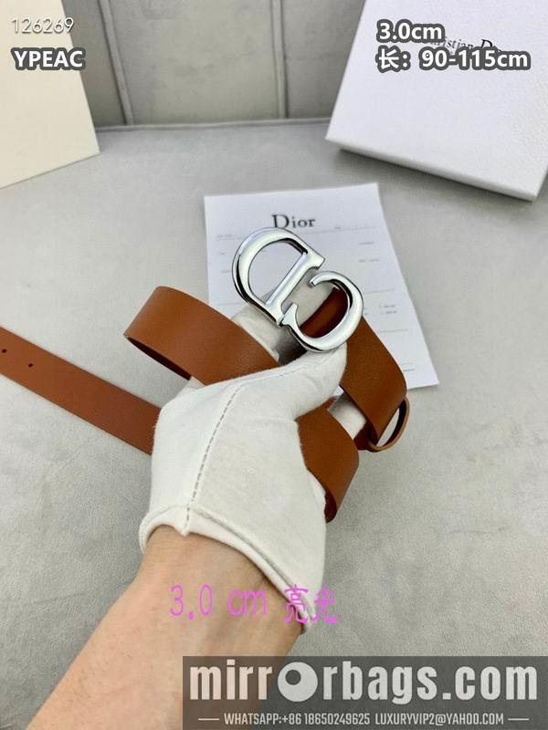 Replica Dior belt 30mmX90-115cm 8L111004