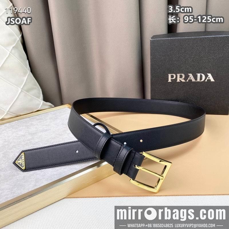 Replica Prada belt 35mmX95-125CM 8L18