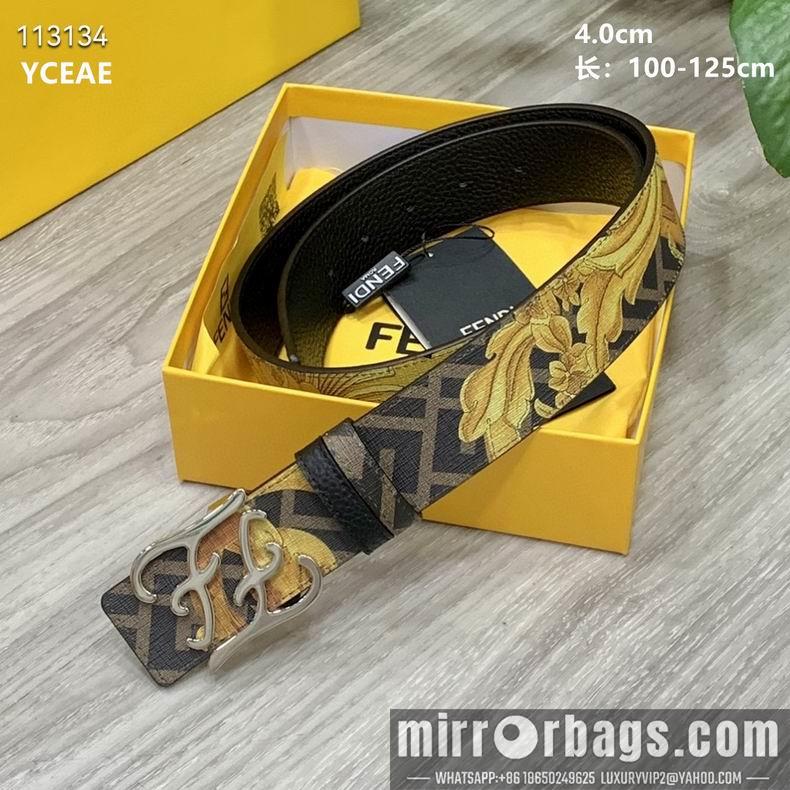 Replica Fendi Belt 40mmX100-125cm 8L38
