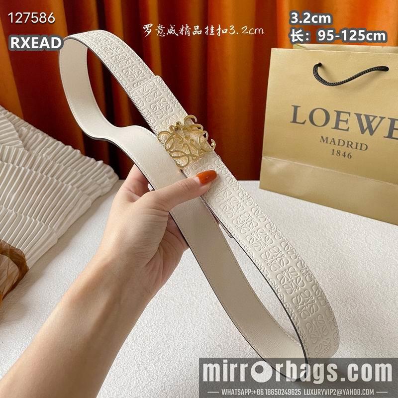 Replica Loewe belt 32mmX95-125cm 8L04