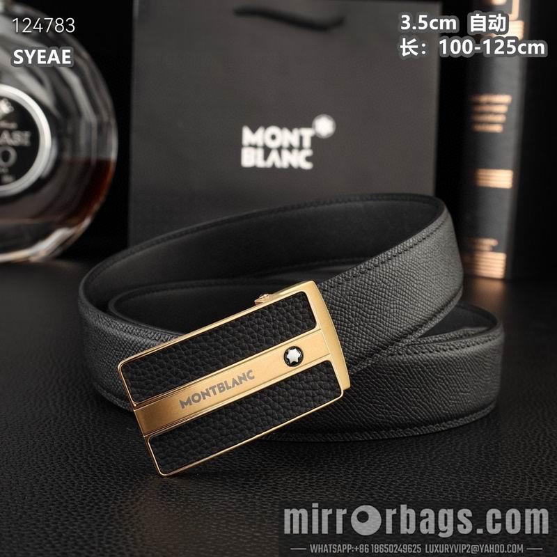 Replica Montlanc belt 35mmX100-125cm 8L31