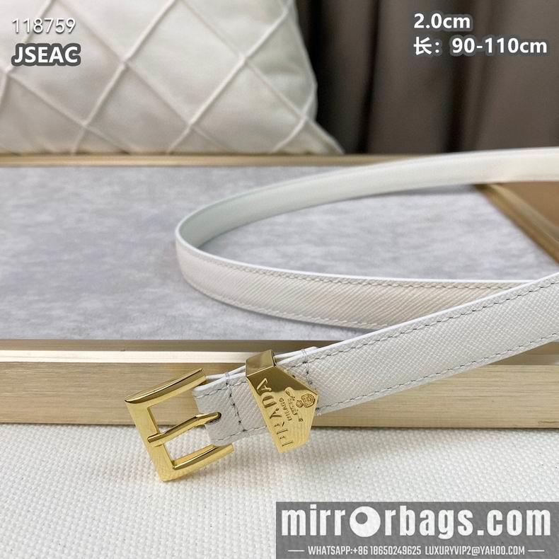 Replica Prada belt 20mmX90-110cm 8L02