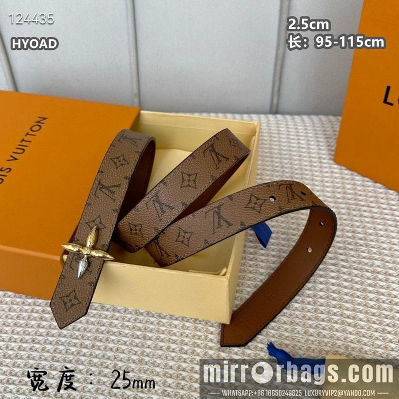 Replica LV belt 25mmX95-115cm 8L14