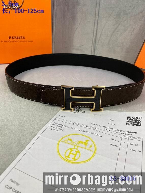 Replica Hermes Belt 38mm 100-125cm 8L98