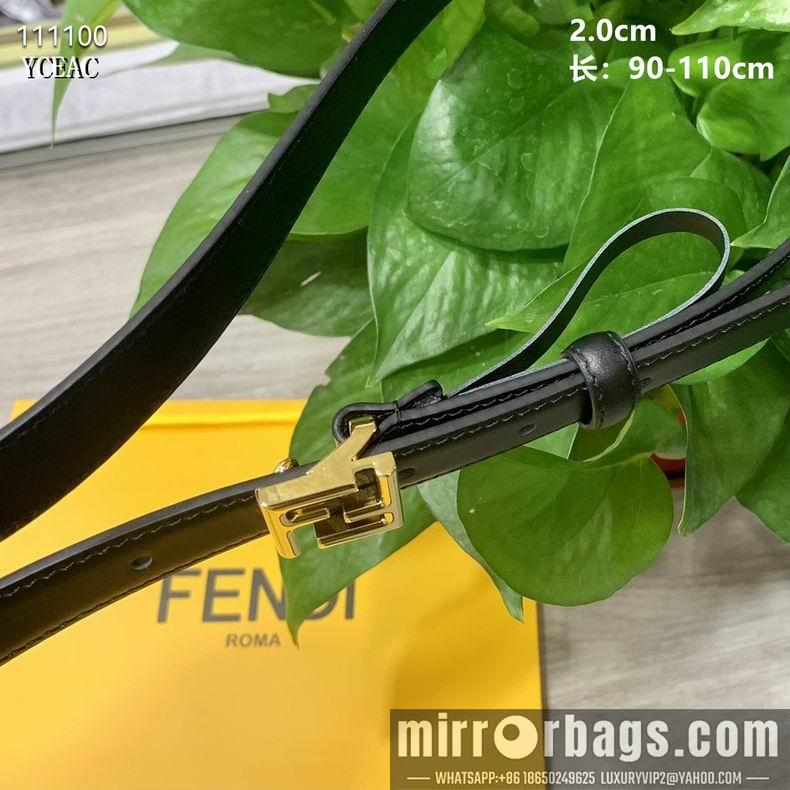 Replica Fendi Belt 20mmX90-110cm 8L01