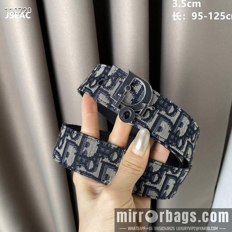 Replica Dior Belt 35mm 95-125cm 8L02