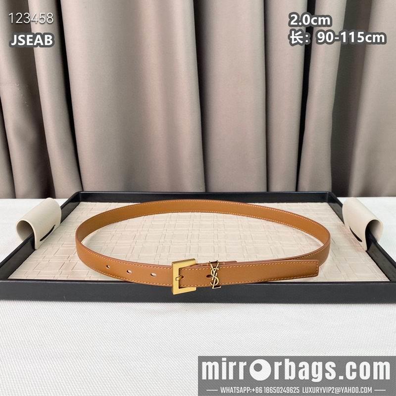 Replica YSL belt 20mmX90-115cm 8L05